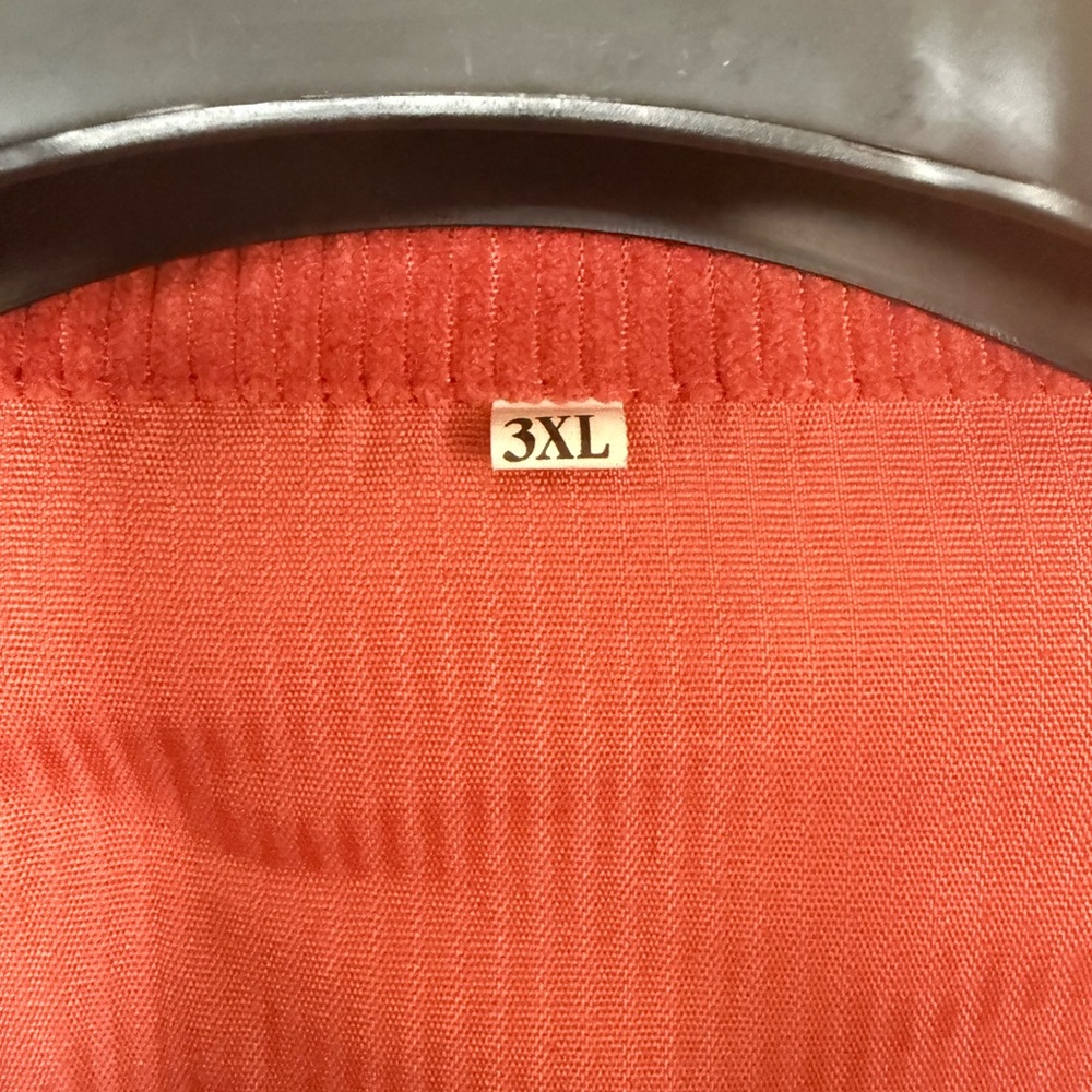 Button-Front Jacket in Rust 3X - Picture 3 of 12